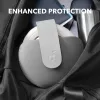 Puzdro na slúchadlá Anker Soundcore Space One Pro s magnetickými kovovými gombíkmi, sivé