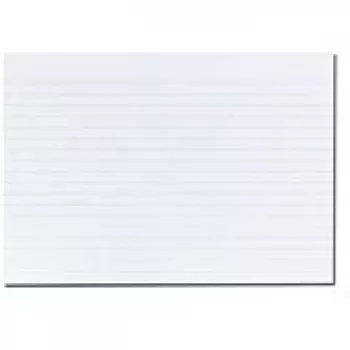Kartotékové lístky Herlitz 1150507 biele 100 ks