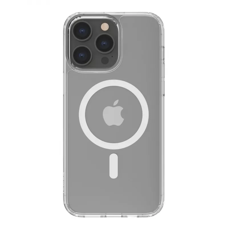 Belkin MSA011BTCL SheerForce magnetický kryt pre iPhone 14 Pro Max, antibakteriálny, priehľadný