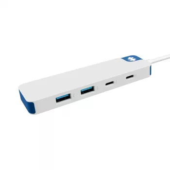 USB-C hub HYPER HyperDrive Flex HD5200BUGL — 4 porty, modrý