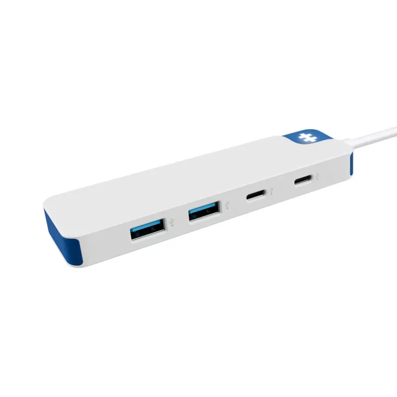 USB-C hub HYPER HyperDrive Flex HD5200BUGL — 4 porty, modrý