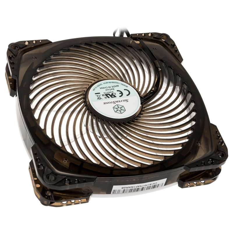 SILVERSTONE SST-AP142-ARGB 140x140x25 ARGB PWM ventilátor pre PC chladenie, 140 mm