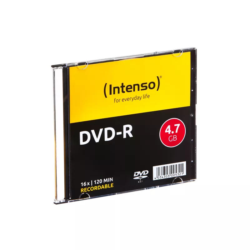 DVD-R Intenso 4,7 GB 16x 10 ks