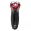 Mesko MS 2926 pánsky holiaci strojček rotačný trimmer čierny, červený