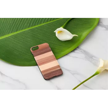 Puzdro na telefón man and wood pre iPhone 7/8 — sabbia čierna