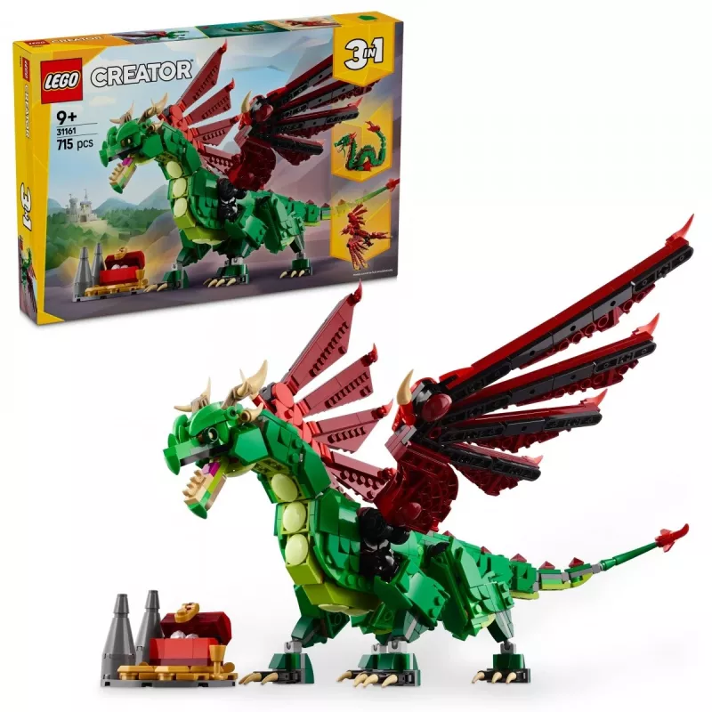LEGO CREATOR 3 IN 1 31161 Stredoveký drak