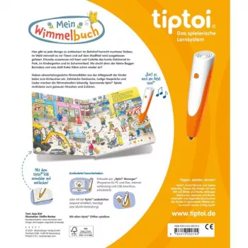 tiptoi Mein Wimmelbuch, vzdelávacia kniha