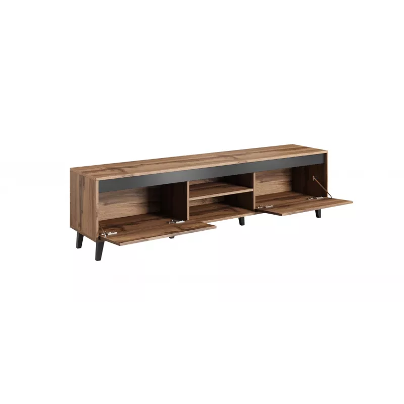 Cama TV stojan NORD II 170 cm wotan/antracit