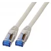 EFB-Elektronik RJ45 patch kábel Cat.6A S/FTP TPECat.7 plný kábel superflex sivý 3m výrobca: EFB Elektronik (K5525FGR.3)