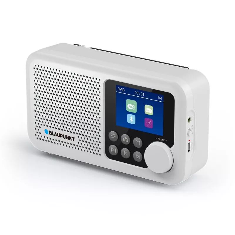 Blaupunkt DR8WH prenosné rádio biele
