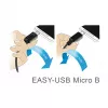 USB kábel DeLOCK 83850 USB 2.0 2 m USB A na Micro-USB B čierny