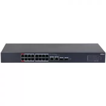 Dahua Technology DH-CS4218-16ET-240 sieťový switch Managed L2 Gigabit Ethernet (10/100/1000) Power over Ethernet (PoE) čierny