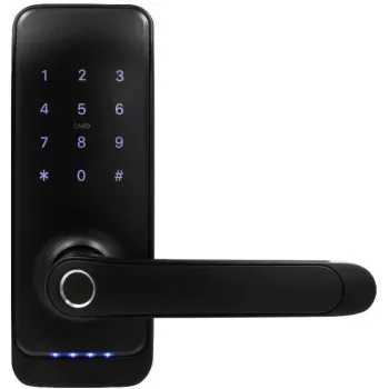 Kľučka s prístupovým kontrolerom EURA ELH-01H4 black