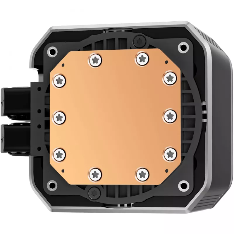 DeepCool MYSTIQUE 360 ARGB procesorový all-in-one kvapalinový chladič 12 cm čierny 1 ks
