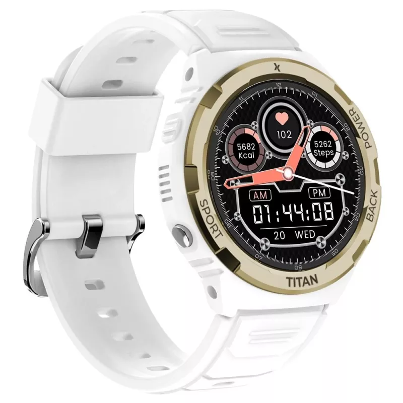 Smartwatch MAXCOM FW100 Titan Valkiria biela