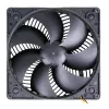 SilverStone SST-AP181 180 mm skriňový ventilátor - čierny