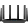 Stolový WLAN router Cudy P5 — Dualband Wi‑Fi 6, 5G Sub6, Dual NanoSIM, Gigabit Ethernet, 6 odnímateľných antén, 256 MB RAM