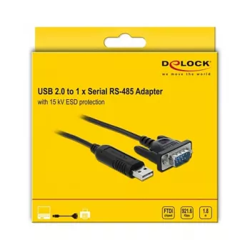 Sériový kábel DeLOCK 66283 čierny 1,8 m