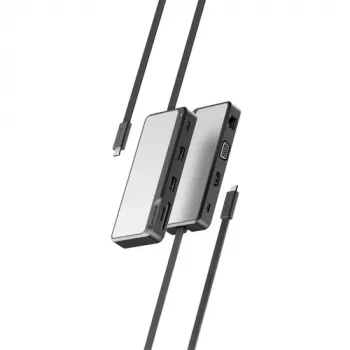 ALOGIC Fusion Pro TOUR USB-C cestovný dok káblový USB 3.2 Gen 1 100W