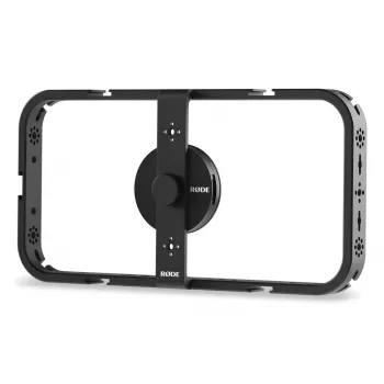 RØDE PHONECAGE klietka na kameru čierna 1/4 3/8 palca šírka 35,5 mm hĺbka 245 mm výška 126 mm