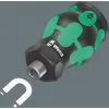 Wera Kraftform compact Stubby Magazin 2 Multibit skrutkovač plochý skrutkovač