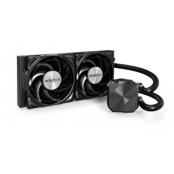 Montech HyperFlow Silent 240 procesorový All-in-One kvapalinový chladič 12 cm čierny 1 ks