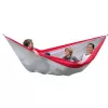 Amazonas Silk Traveller XXL AZ-1030190 kempingová hojdacia sieť, sivá/červená