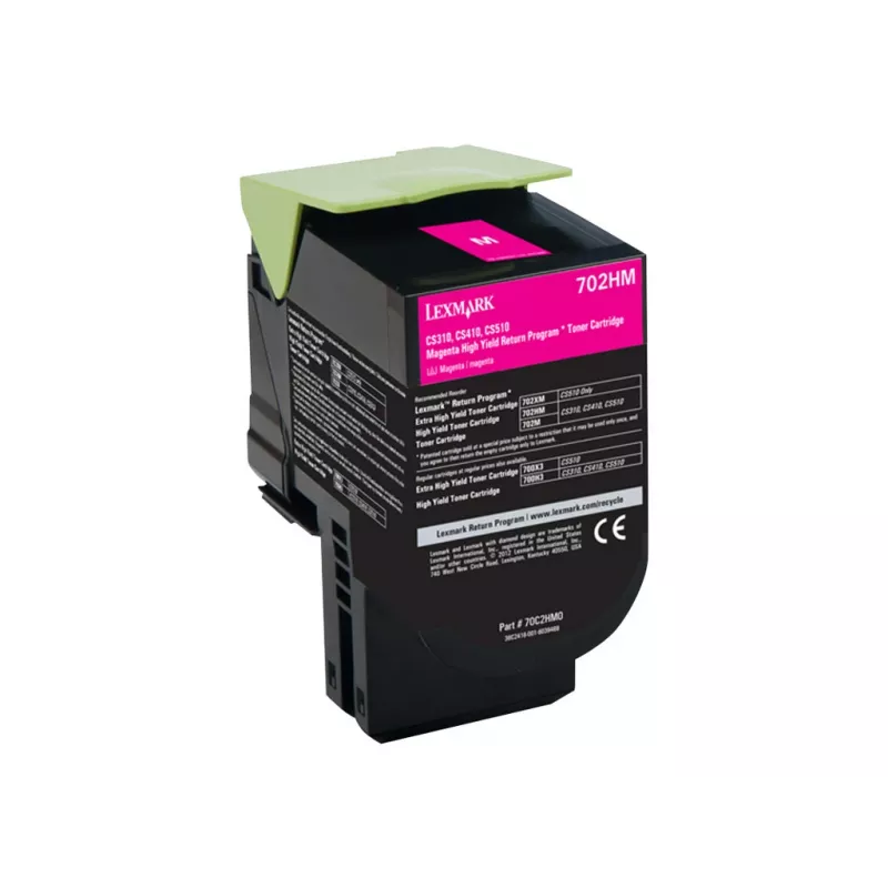 Tonerkartuša Lexmark 702HM purpurová 3000 strán