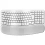 Logitech Wave Keys klávesnica s polstrovanou opierkou zápästia bezdrôtová Bluetooth LE QWERTY off-white (PAN)