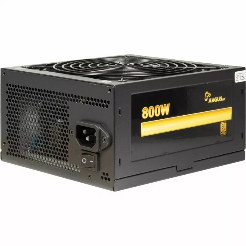 Napájací zdroj Inter-Tech Argus GPS-800 800W, 80+ Gold, ATX, 14cm ventilátor
