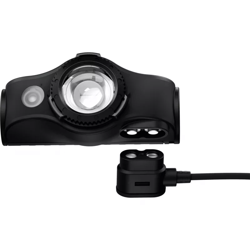 Čelová lampa Ledlenser MH 5 čierno-sivá