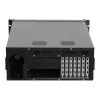 Netrack NP5104 19-palcová 4U rackmount serverová skriňa, microATX/ATX/eATX, hĺbka 530 mm