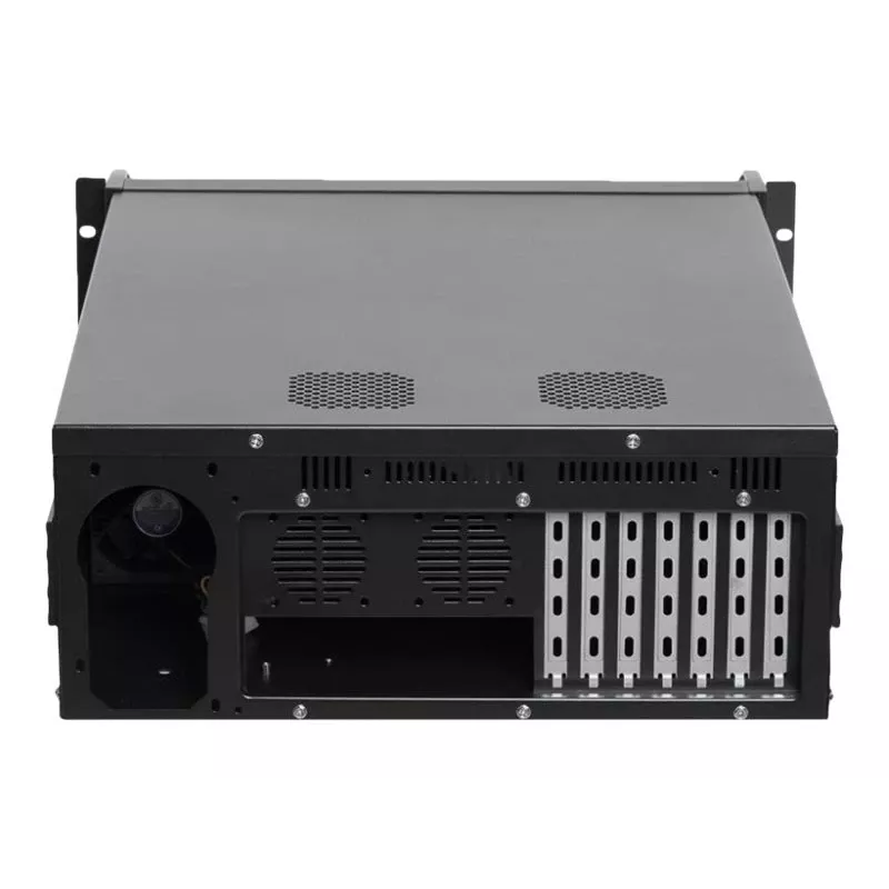 Netrack NP5104 19-palcová 4U rackmount serverová skriňa, microATX/ATX/eATX, hĺbka 530 mm
