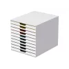 Krabica na ukladanie Durable VARICOLOR Mix 10 plast viacfarebná biela 763027