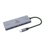 Akasa 4-portový USB-C (USB 3.2 Gen 2) multiport hub s USB-C konektorom hliník (eloxovaný) AK-CBCA32