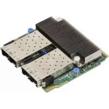Supermicro - AOC-M25G-M4SM-O - Integrovaný, drôtový, optické vlákno, 25000 Mbit/s, čierna, zelená, sivá