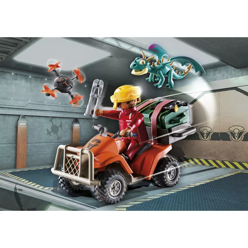 Dragons the Nine Realms Icaris Quad sada Playmobil 71085