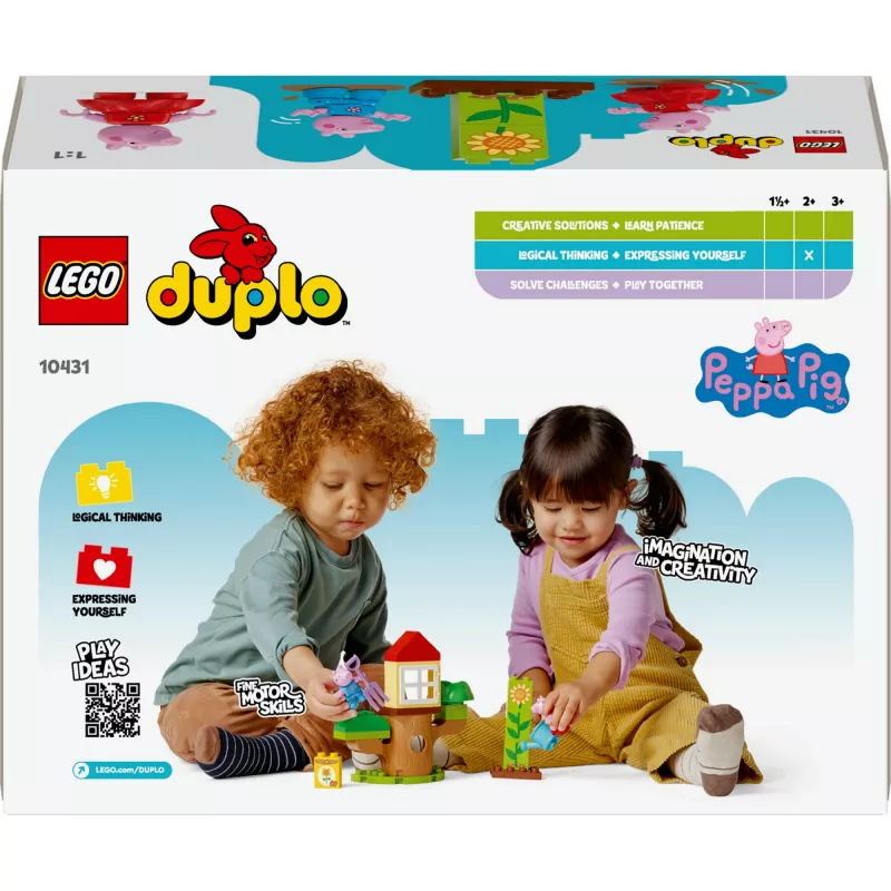 Lego 10431 Duplo Peppa Pig záhrada a dom na strome herný set