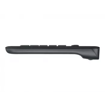 Logitech Wireless Touch Keyboard K400 Plus - klávesnica - bezdrôtová - 2,4 GHz - švajčiarska - čierna
