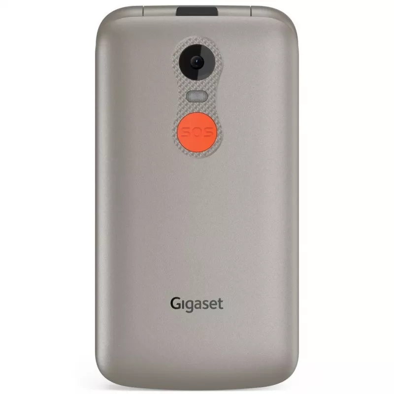 Gigaset GL595 véčkový mobilný telefón, 2,8 palca, strieborný