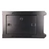 Nástenný rack Extralink 4U 600x450 čierny