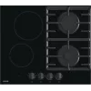 Gorenje GCE691BSC čierna vstavaná 60 cm kombinovaná 4 varné zóny