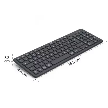 Multi-Device bezdrôtová klávesnica WK-300 čierna