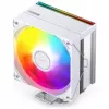 CPU chladič Jonsbo CB40 WHITE ARGB, PWM ovládanie, ARGB osvetlenie, kompaktná veža, biely