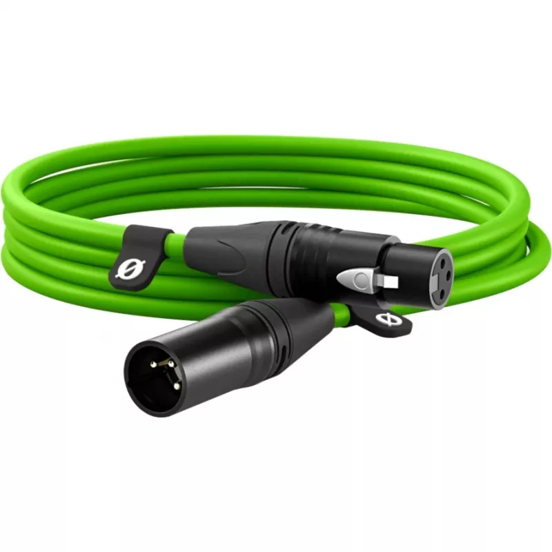 RØDE XLR3M-G audiokábel 3 m XLR zelený