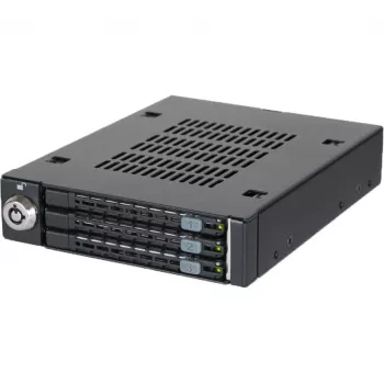 ICY DOCK - ToughArmor - MB993SK-B - 3x 2,5 SATA HDD & SSD do 1x 3.5 inštalačnej pozície celokovový výmenný rám so bezpečnostným zámkom