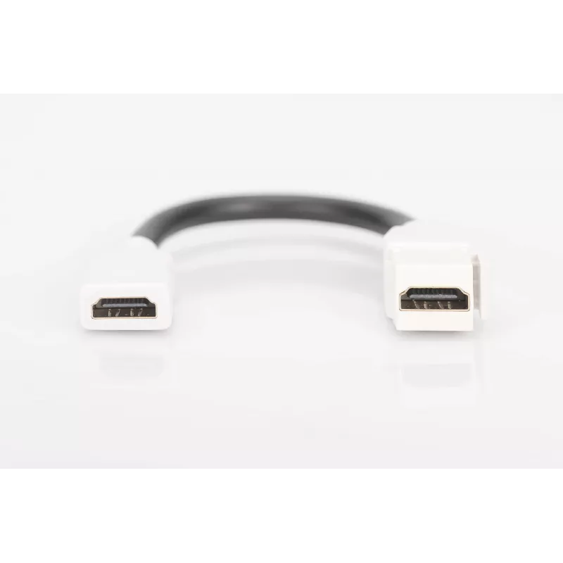 Digitus HDMI 2.0 Keystone modul s 12 cm káblom (konektor samica/konektor samica)