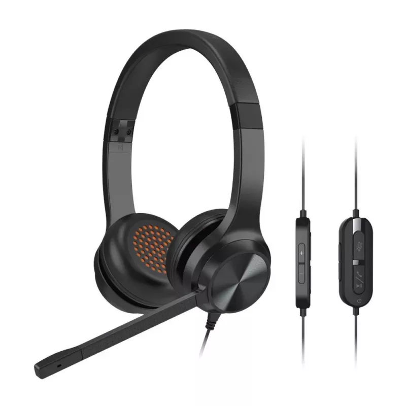 Creative 51EF0980AA000 Chat USB on-ear headset káblový stereo čierna