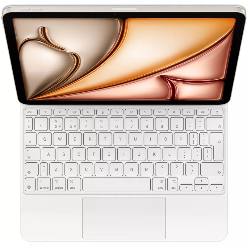 Apple Magic Keyboard QWERTY UK English biela trackpad