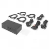 DIGITUS KVM Switch, 4 porty, Dual Display, 4K, DisplayPort®